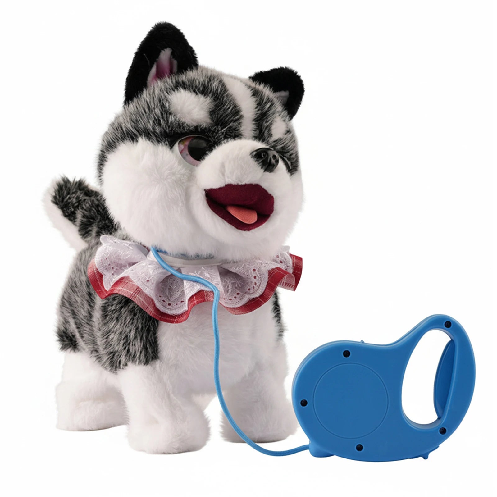 Dog Toy, Puppy Electronic Interactive Pet, Interactive Robot Dog, Robot Repeats What You Say Realistic for Companion Gift