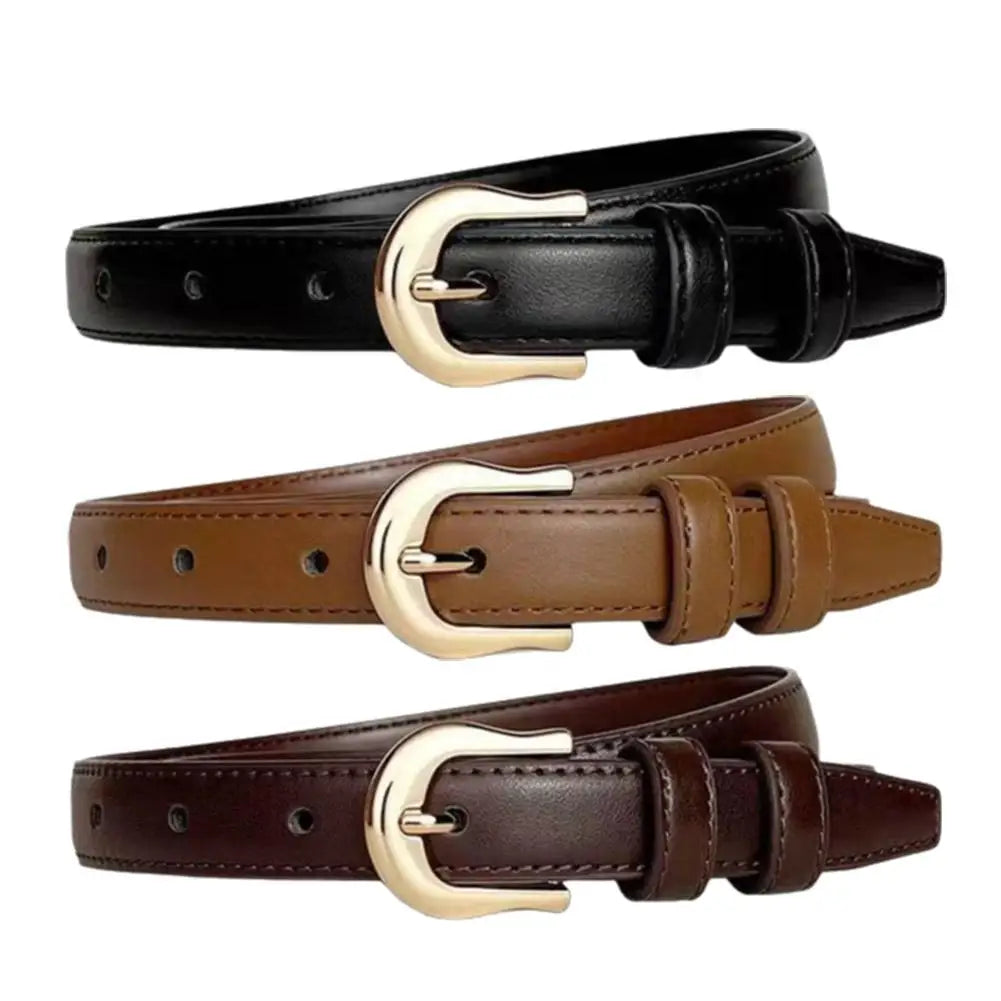Fashion Belts For Women Luxury Black Brown Belt Women's Trousers Belt For Jeans Lady Waist Belt Strap For Dresses Christmas Gift