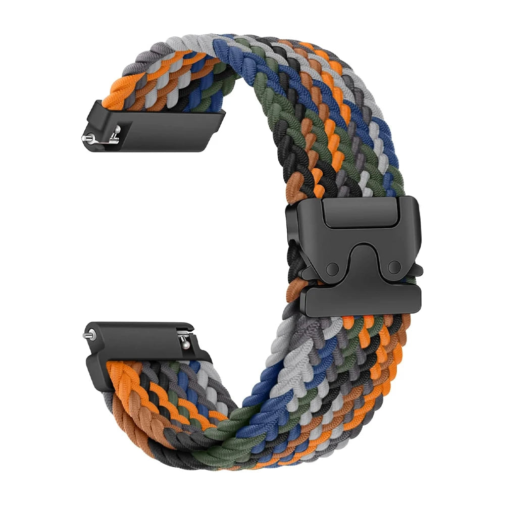 For Xiaomi watch S4 S3 S2 S1 Active Strap Parachute Braided Bracelet correa for Xiaomi watch Color 2 Color Sport Band 18mm 22mm - Free Item.