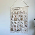 Ramadan Mubarak Countdown Advent Calendar bag Kareem Muslim Islamic eid Wall home door decoration sign family children kid gift