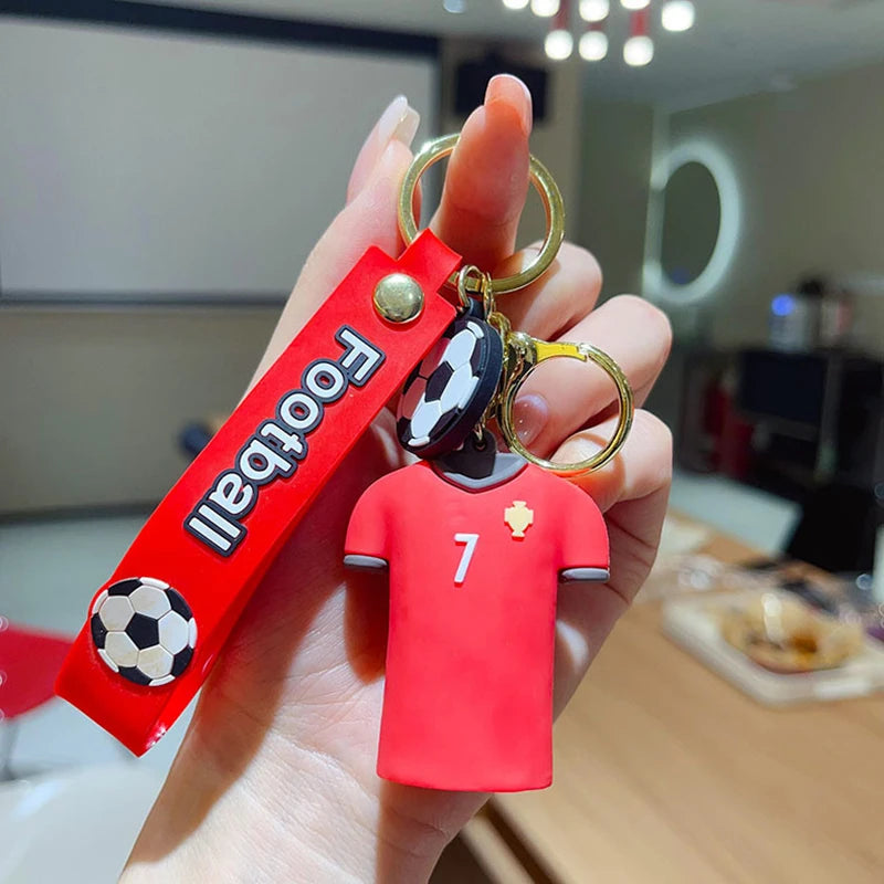 Football Keychain 2026 USA Canada Mexico Sports Pendant Soccer Match Souvenir Accessories Fan Lover Gift Bag Hanging Decoration