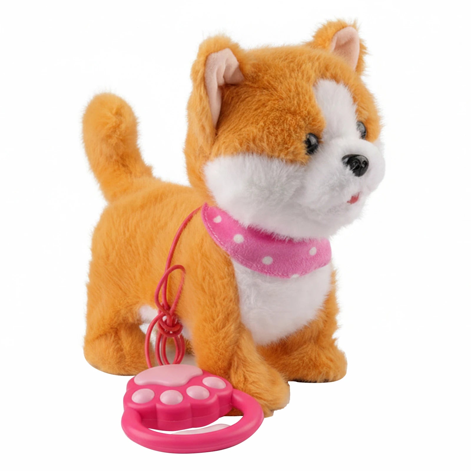 Dog Toy, Puppy Electronic Interactive Pet, Interactive Robot Dog, Robot Repeats What You Say Realistic for Companion Gift