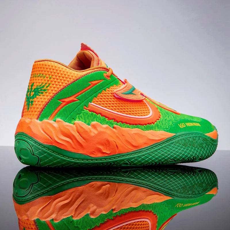 Men's Athletic Basketball Sneakers - Breathable Cushioning Non-Slip Gym Training Running Shoes for Men And Women