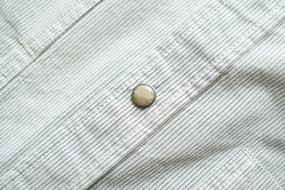 Sauce Zhan Men’s Retro Striped Short Sleeve Shirt Casual Summer Wear Regular Fit