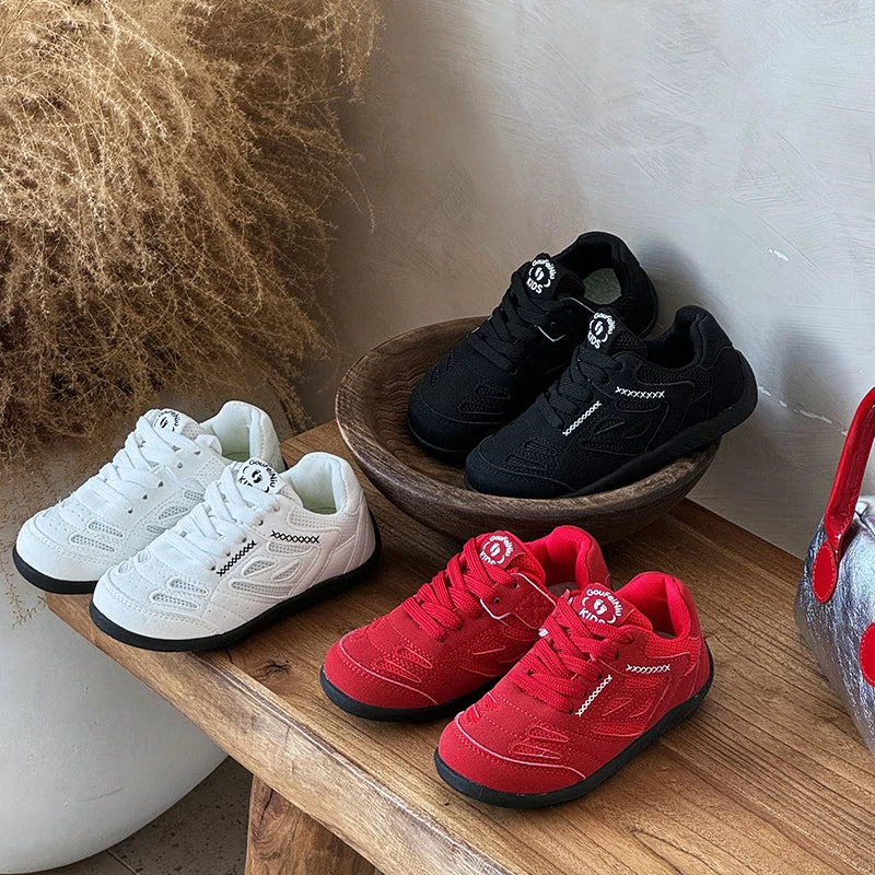 Athletic Shoes for Boys Girls 2025 New Autumn Toddler Running Shoes Soft Sole All-day Comfort Versatile Kids School Trainers