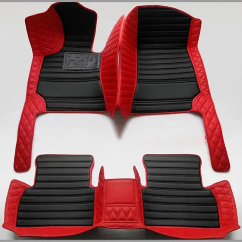 Car Mats For SEAT Cupra Ateca KH7 2016~2022 Auto Floor Rugs Protective Pad Carpets Leather Mat Interior Parts Car Accessories