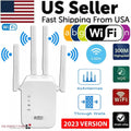 WiFi Range Extender & Internet Booster Smart Home Network Router Wireless Signal Repeater