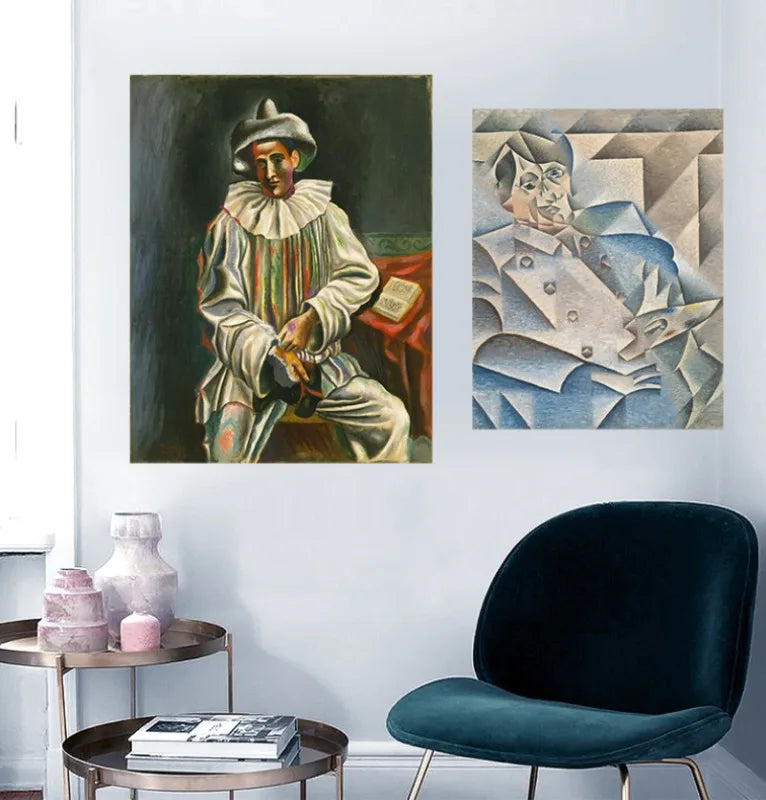 Pablo Picasso Famous Artwork Collection Poster Canvas Painting Abstract Vintage Wall Art For Gallery Living Room Home Decor