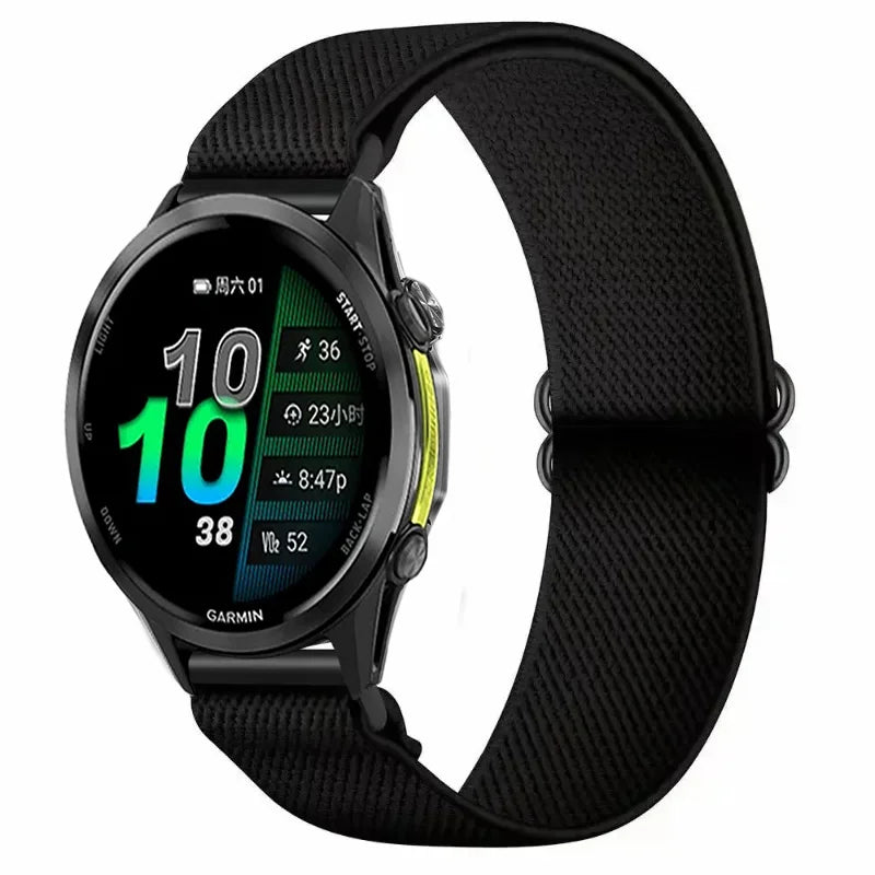 Nylon Loop Strap for Garmin Forerunner 970 570 965 55 165 265 Active 6 5 Bracelet Band Garmin Approach S50 Venu 4 45mm Wristband
