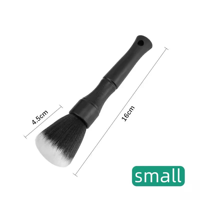 1pcs Car Interior Detailing Brush Soft Bristle Cleaning Brush Motorcycle CarCleaning Tool Auto Detail Dash Duster Brush