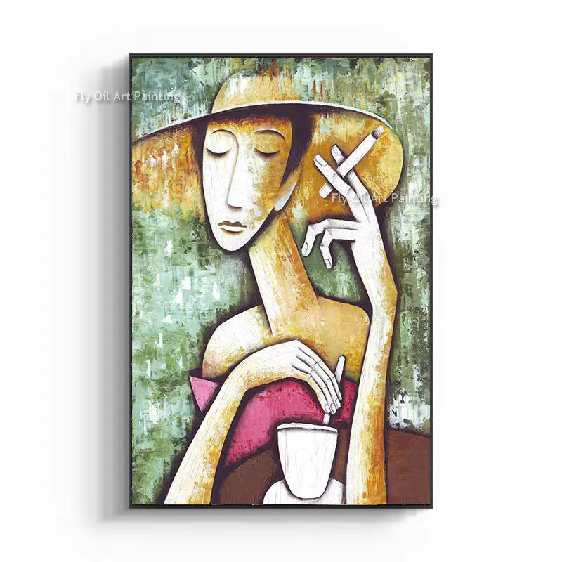 100% Handmade Oil Painting Picasso Famous Painting Canvas Art Wall Picture for Living Room Decoration Abstract Home Decor