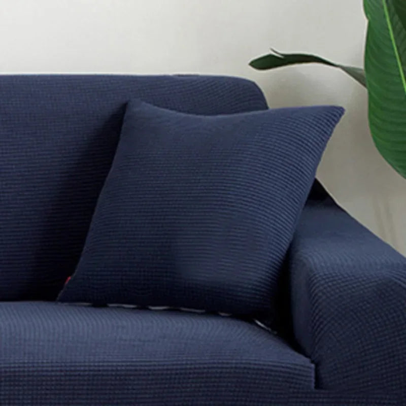 Solid Color Corn Grain Cover Candy Color Pillow Cover for Sofa Office Waist Back Cover Home Decorative Pillowcase Decoration