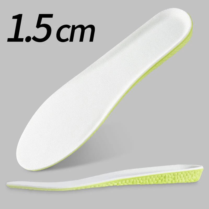 Height Increase Insole Shock Absorbant Breathable Memory Foam Full Palm Insole Soft And Not Deformed Height Shoe Pads - Free Item Weekend (50% off).