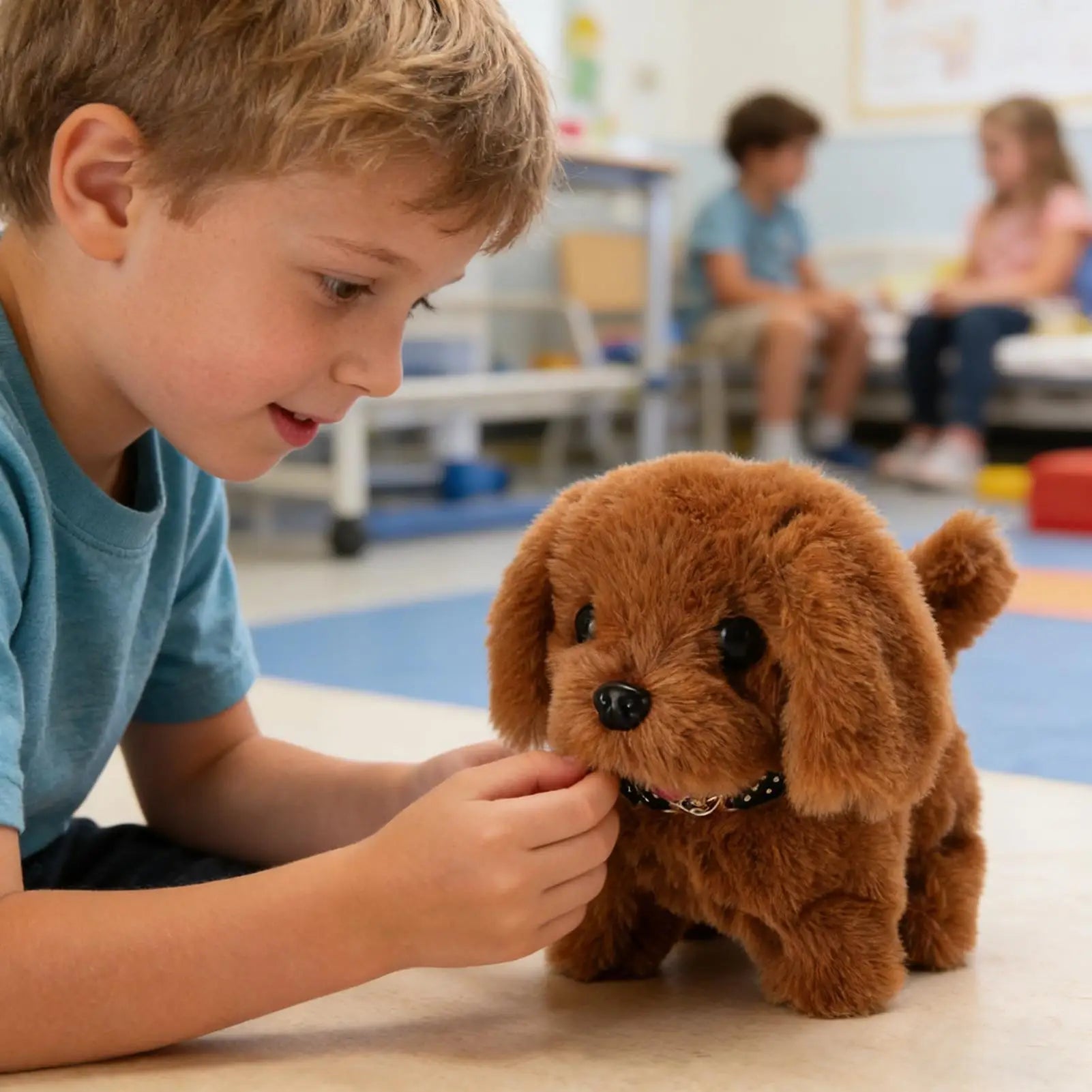 Interactive Robotic Puppy Toy Realistic Electronic Pet With Life&like Actions Fun Companion For Boys Girls Kids Home Travel
