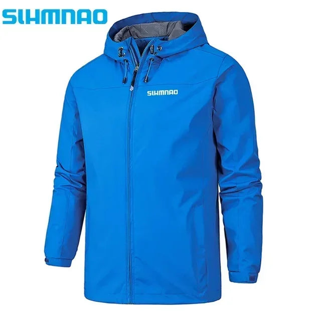 2025Waterproof Fishing Raincoat for Men, Raincoat for Cycling, Windproof Jacket, Mountaineering Clothes, Spring and Autumn Coat