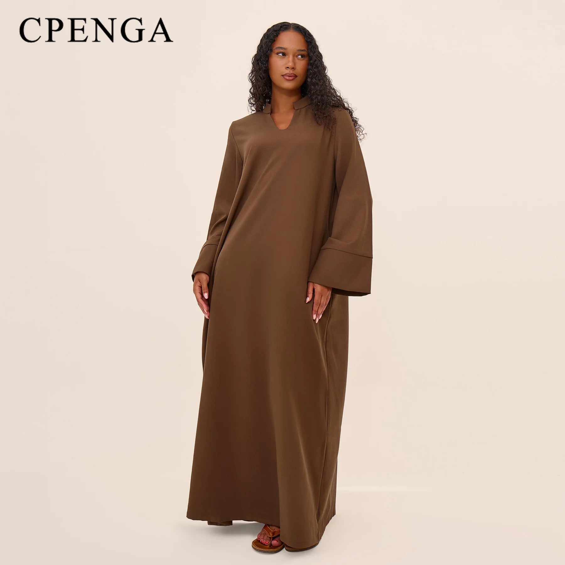 Ramadan Arabic Muslim Women Modest Dress Elegant Eid Dubai Abaya Islam Holiday Loose Outfit New Arrive Plain Turkey Kaftan Robe