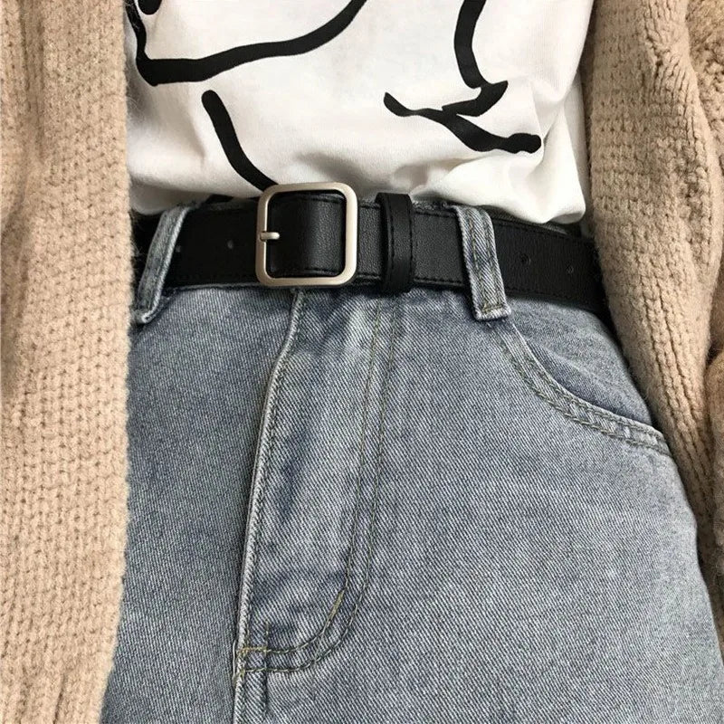 Women's Trousers Belt Designer Casual Fashion Belts for Lady Black Brown White Belt for Jeans Belts Female Waist Belt Strap BF20