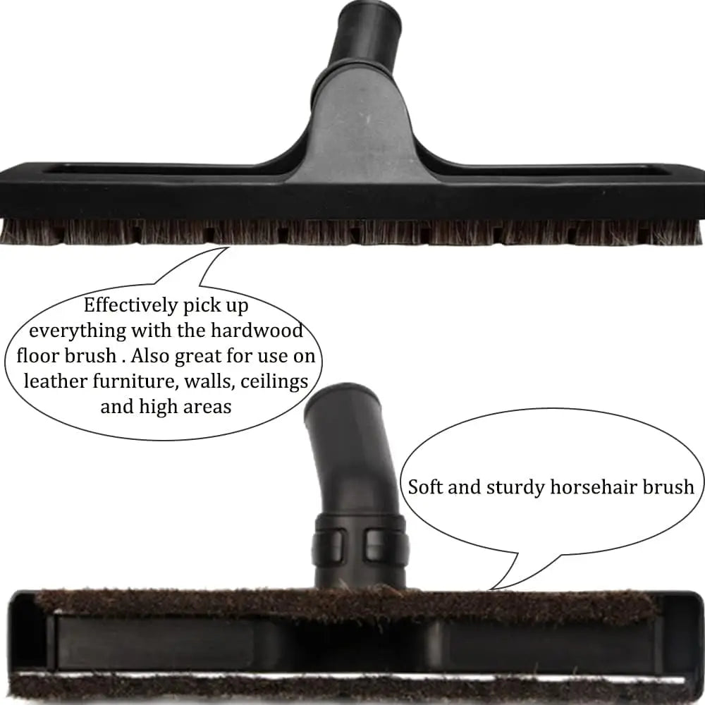 35mm Vacuum Brush 1 3/8 inches Hardwood Floor Brush Multi Surface Vacuum Attachments Head Hard Floor Brush for Vacuum Cleaners