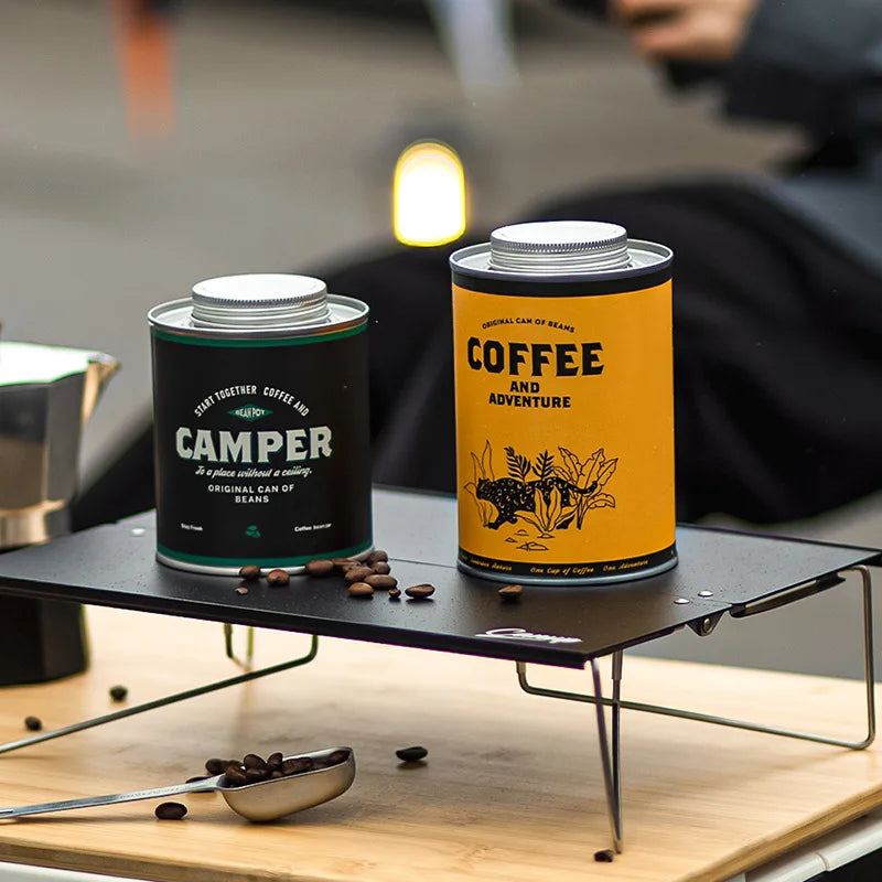 Portable Food Grade Coffee Bean Storage Container with Sealed Coffee Beans