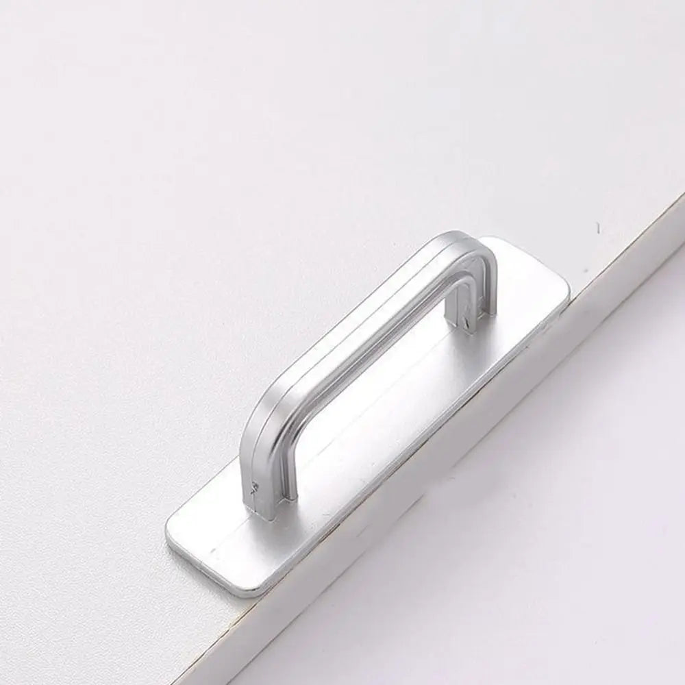 Cabinet Handles  Kitchen Door Handles Cupboard Pulls Drawer Knobs Self-adhesive No punching Furniture  Door Pulls