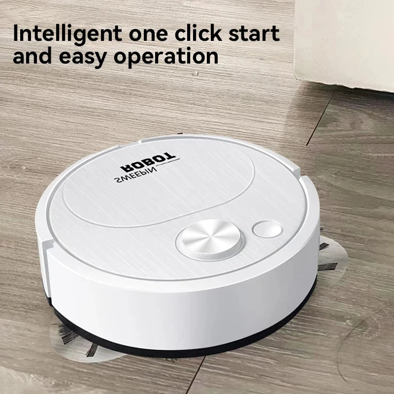 2026 NEW USB Sweeping Robot Vacuum Cleaner Mopping 3 In 1 Smart Wireless 1500Pa Dragging Cleaning Sweep Floor For Home Office