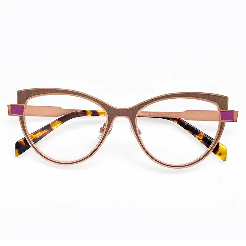 Glasses Frame for Women High Clear Lens Myopia Eyewear Fashion Astigmatism Optical Prescription Eyeglasses Frame
