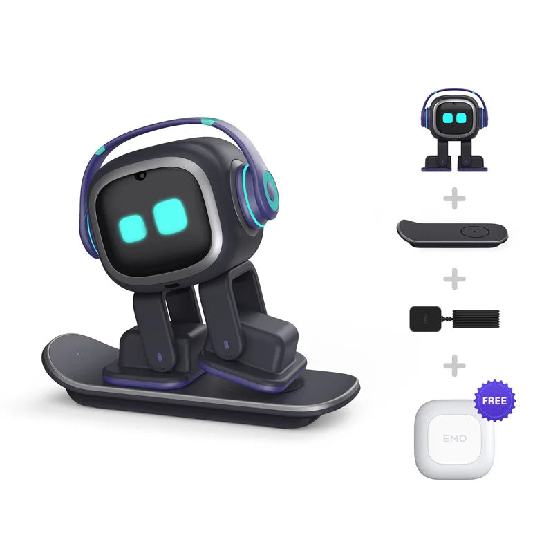 emo robot children's toys dialogue interactive companion desktop electronic pet robot learning gift