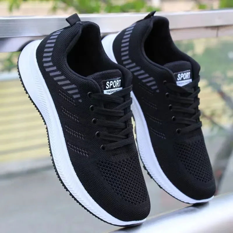 New men's shoes fashionable sneakers  casual slippers breathable running shoes  outdoor walking training tennis shoes