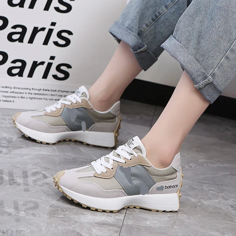 Little Waist Dad Shoes Women 2026 Spring/summer New Item Internet Famous Thick Soled Student Casual Breathable Sports Shoes - Free Item Weekend (50% off).