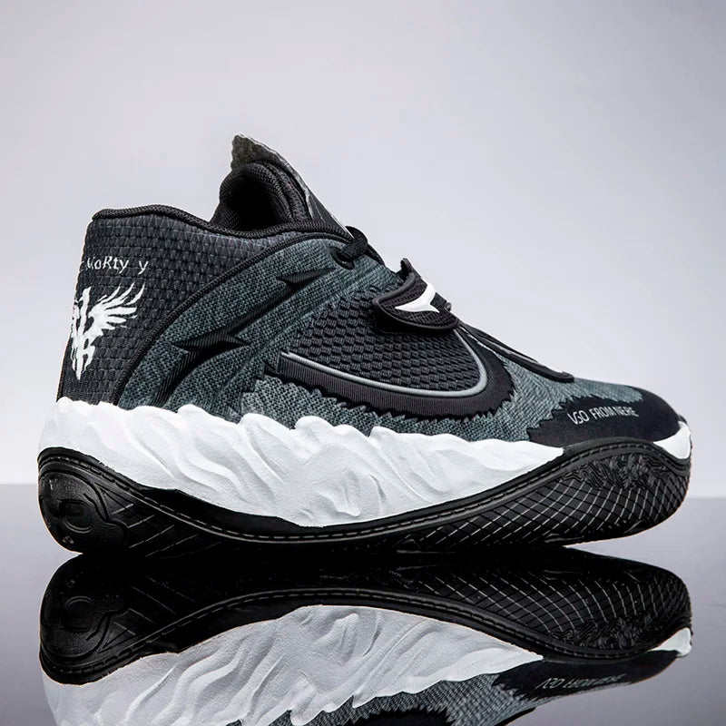Men's Athletic Basketball Sneakers - Breathable Cushioning Non-Slip Gym Training Running Shoes for Men And Women