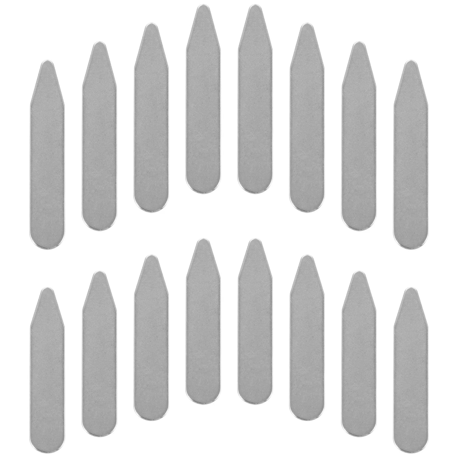 16Pcs Collar Stays for Men Dress Shirts Durable Suit Shirt Collar Inserts Prevent Drooping Neck Support for Formal Occasions