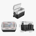 Easy-to-Clean Small Outdoor Refrigerator With R134A & Large Capacity For Boat Recreational Trailer & Camping Vehicle Accessories