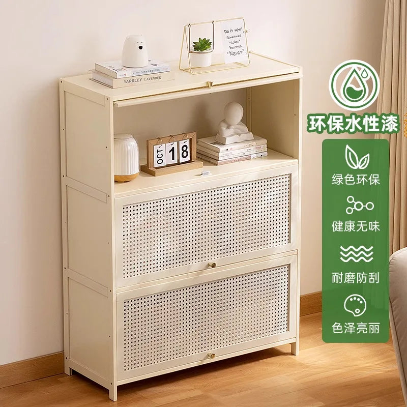 Bay window cabinet Balcony cabinet Shelf with locker Tatami strip cabinet
