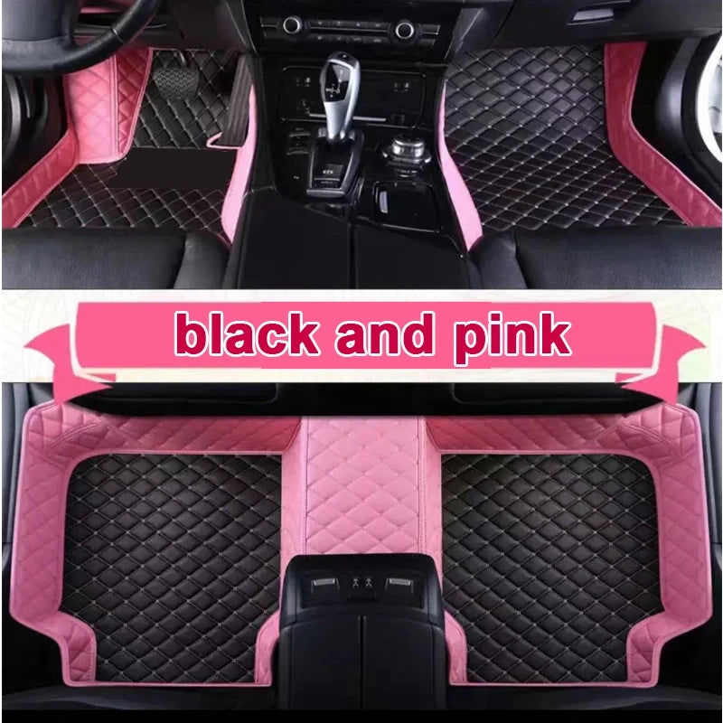Car Mats For SEAT Cupra Ateca KH7 2016~2022 Auto Floor Rugs Protective Pad Carpets Leather Mat Interior Parts Car Accessories