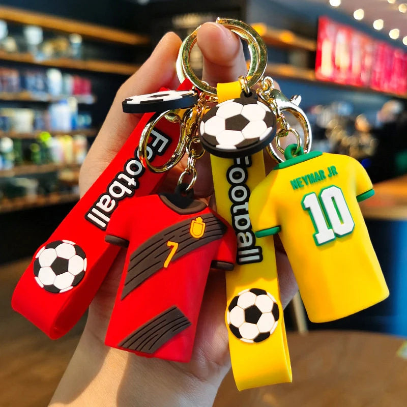 Football Keychain 2026 USA Canada Mexico Sports Pendant Soccer Match Souvenir Accessories Fan Lover Gift Bag Hanging Decoration