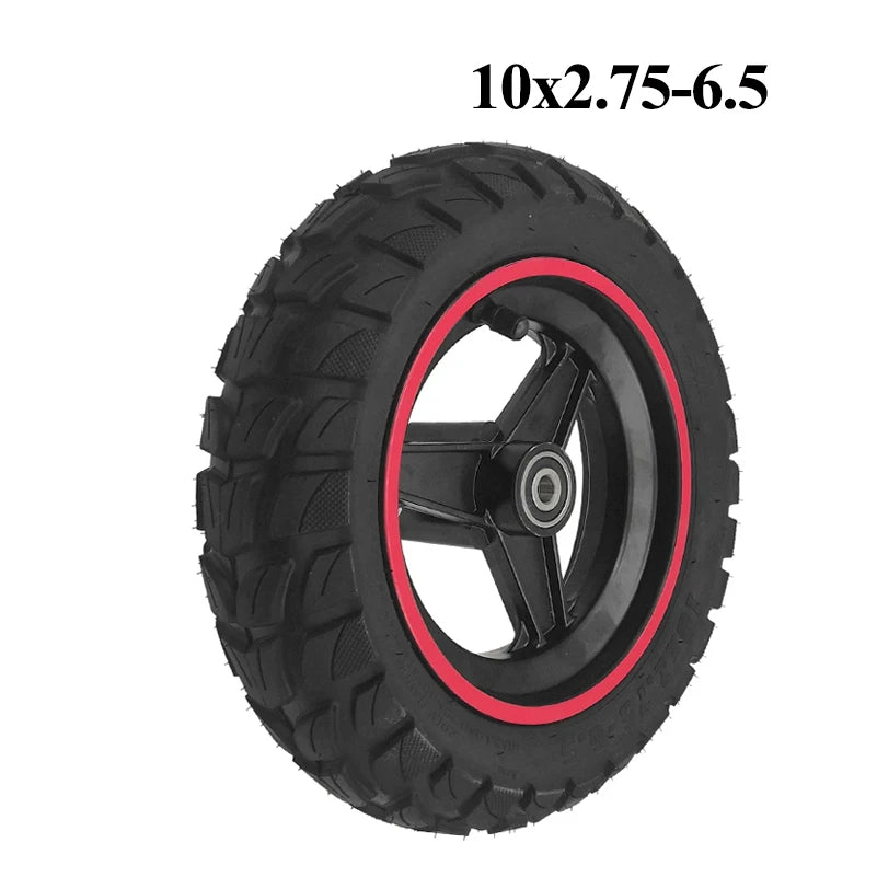 New 10x2.75-6.5 electric scooter with 10 inch wheels for off-road vacuum tubeless tires and wheel parts