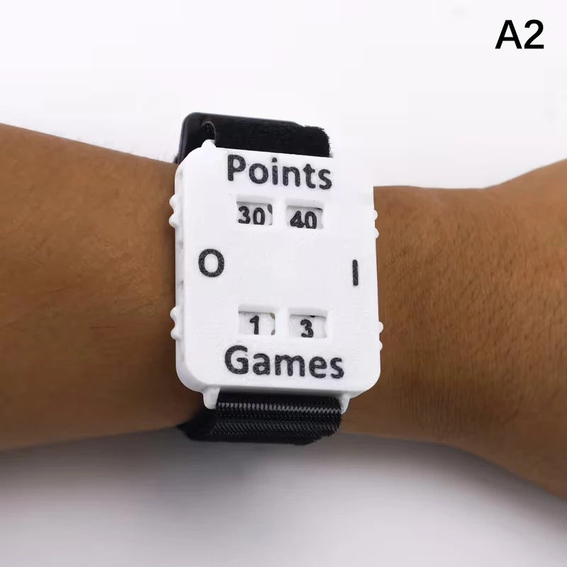 Sports Score Tracker Wristband for Cricket Tennis Padel - Instant Scorekeeping No Memory Loss Ideal for Coaches Referees Players