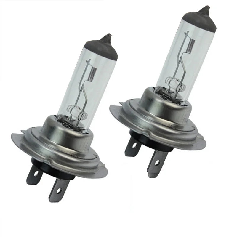 2Pcs Car H7 Xenon Headlight 55W 6000K Halogen White Light Lamp 12V Bulbs Auto Accessories Bulbs Replacement Exterior Automotive