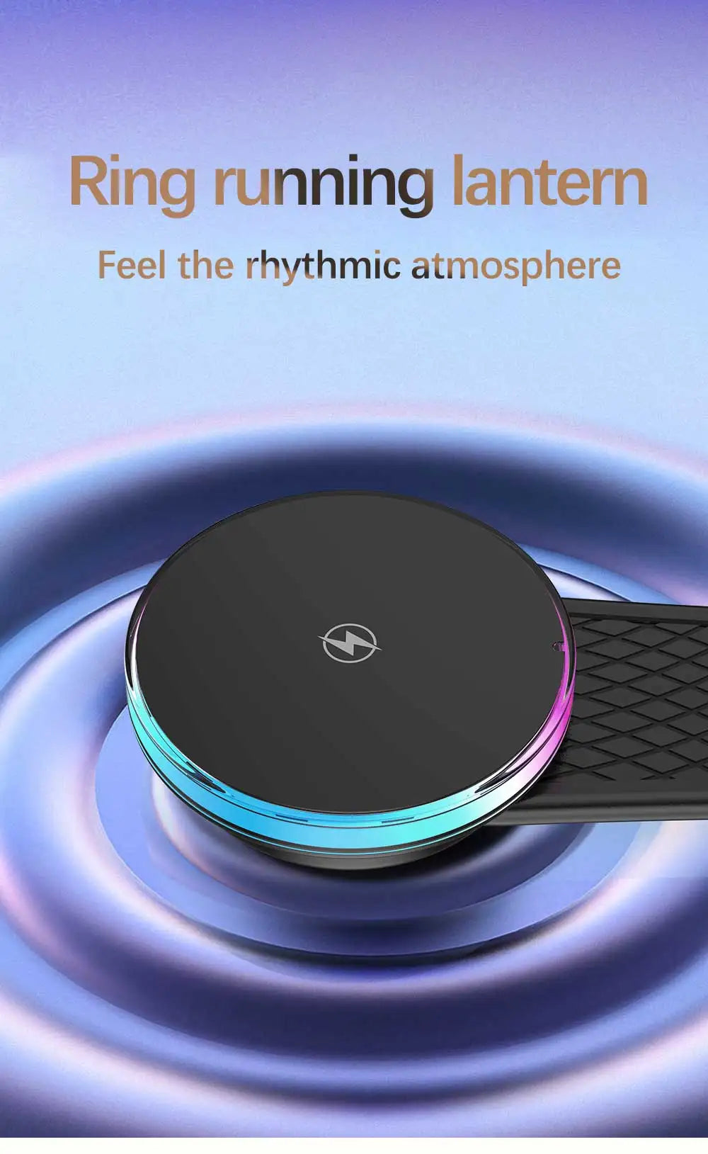 New Magnetic Charger Car Wireless Charger Fast Charging Car Phone Holder Essential Car Charger Strong Magnetic Attraction Safe