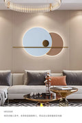 Modern simple wall decoration, living room decoration luminous bedroom wall