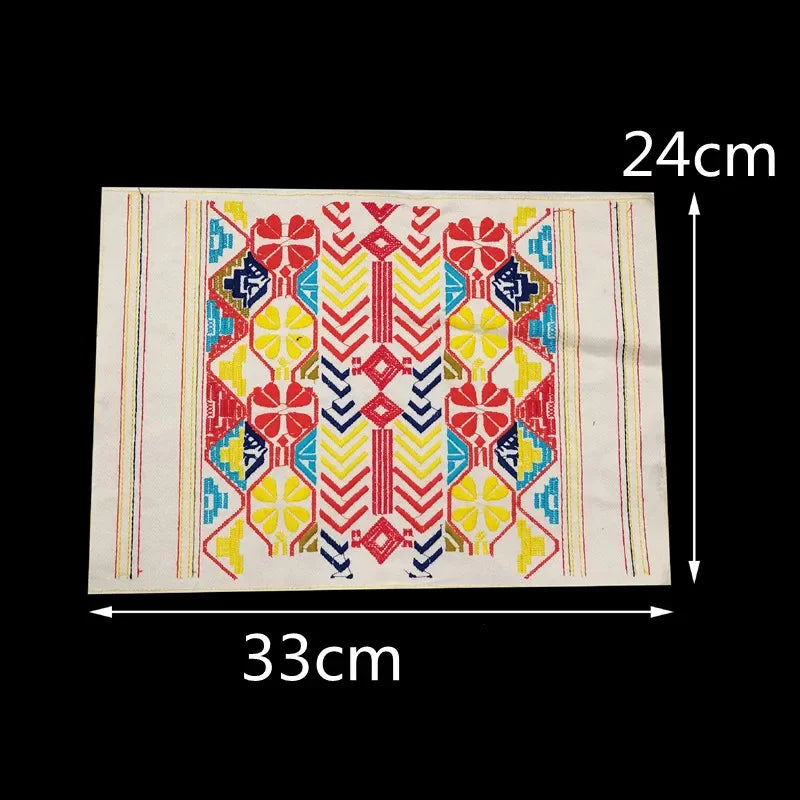 1pcs Embroidered Patches for Clothing Sewing on Appliques Dress Decor