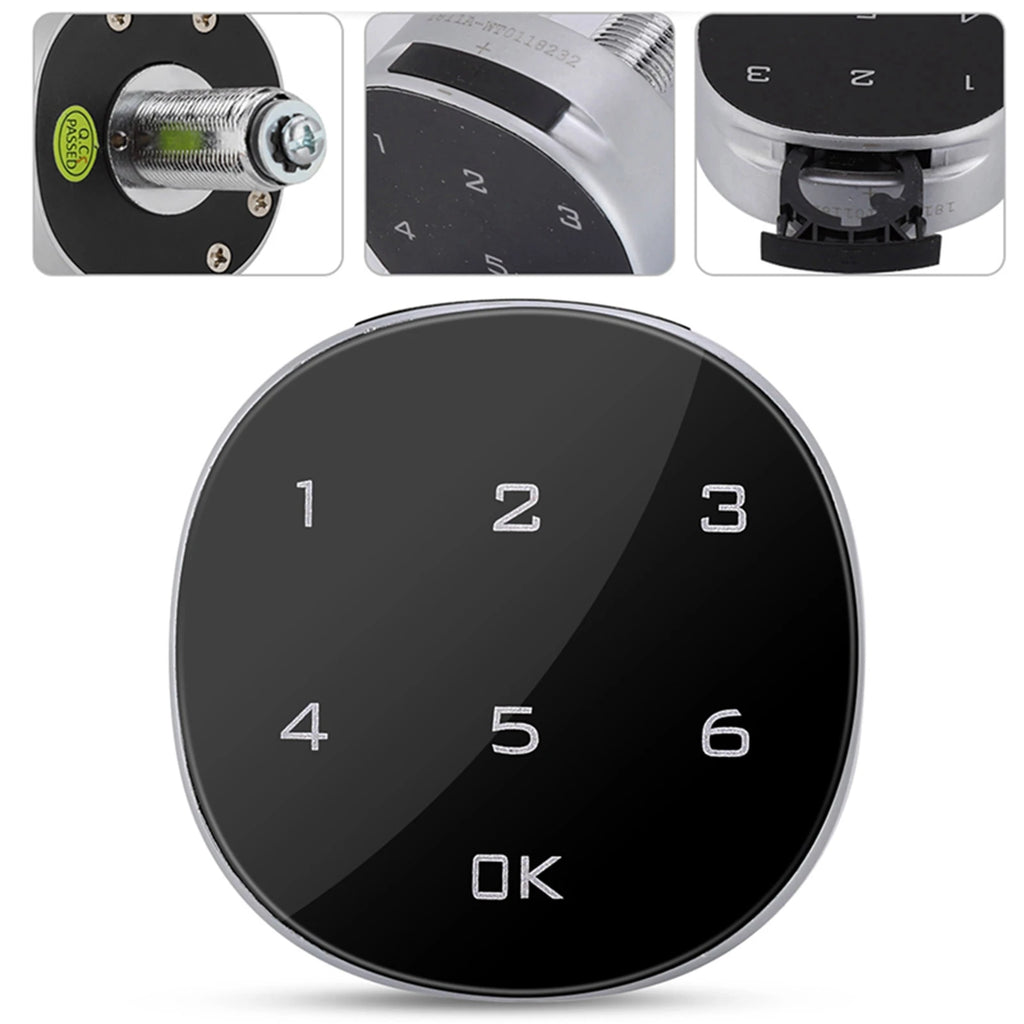 Cabinet  Lock Zinc Alloy  Lock  Digital Electronic Password Coded Lock for Cabinet Mailbox File Sauna Drawer