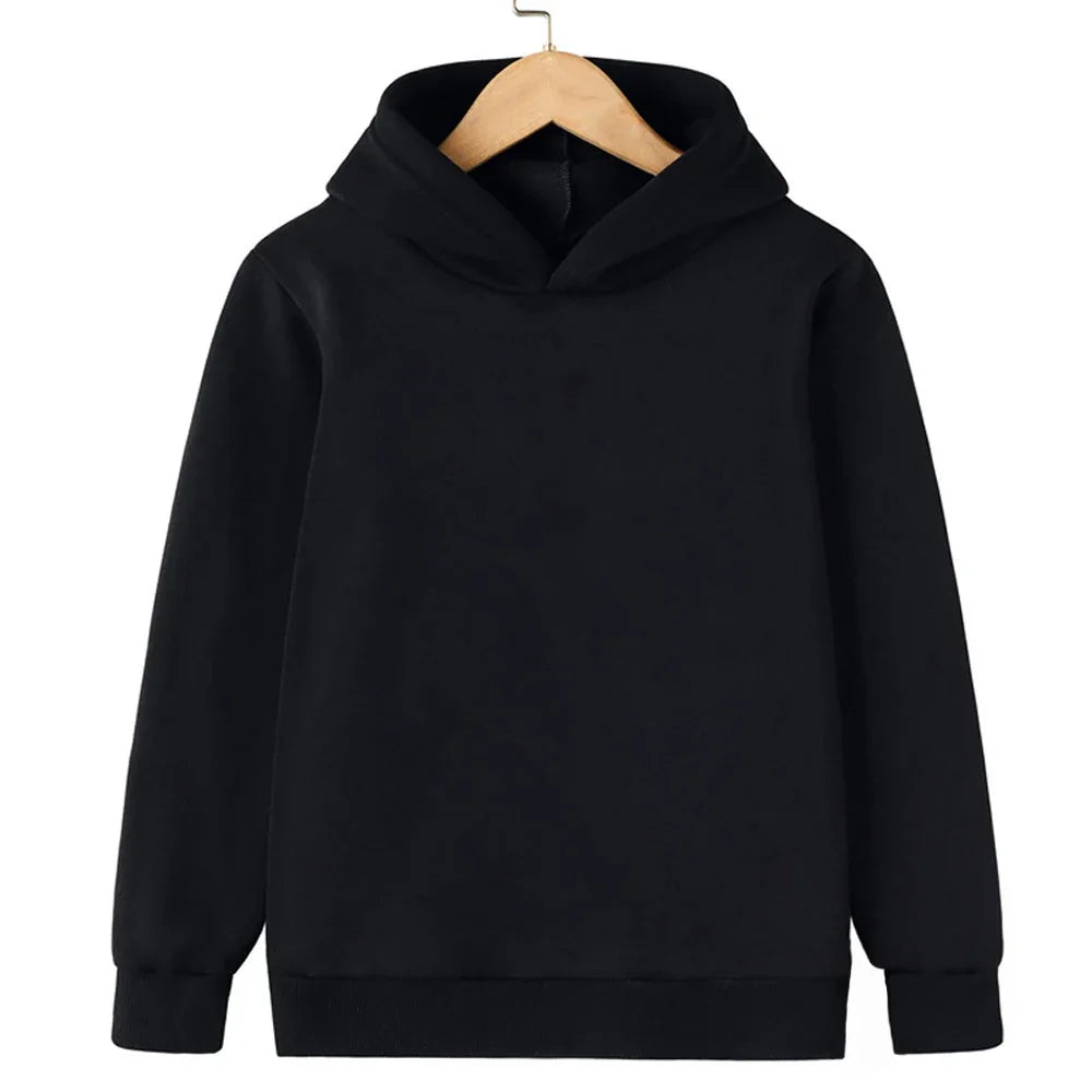 Child Boy Cotton Hoodie Pullovers 2024 Spring Hoodies Sweatshirts Kids Boys and Girls Clothes Children Clothing Baby Tops Coats
