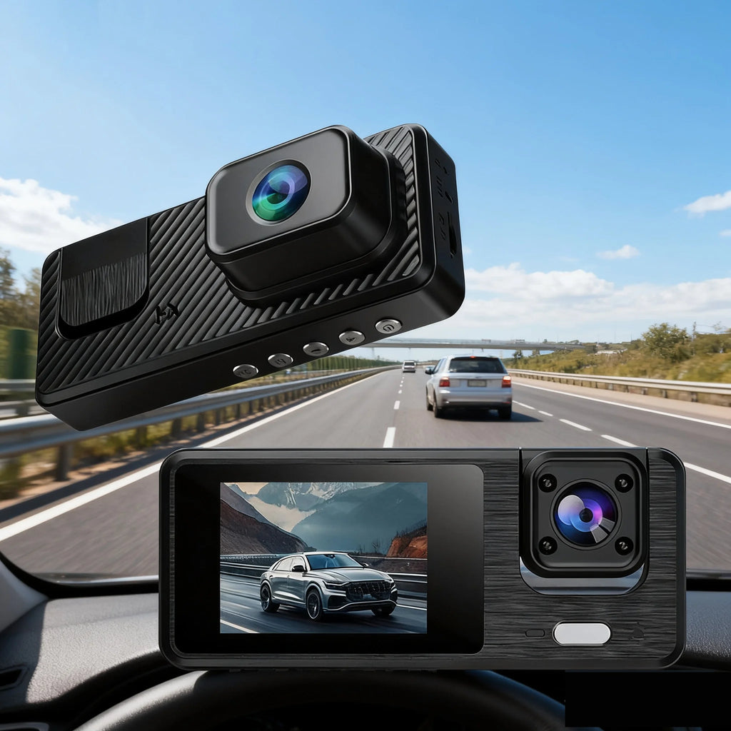 2 Camera Dash Cam For Car Camera 1080P Video Recorder  Car DVR Front Rear View Camera Night Vision Black Box Car Accessories