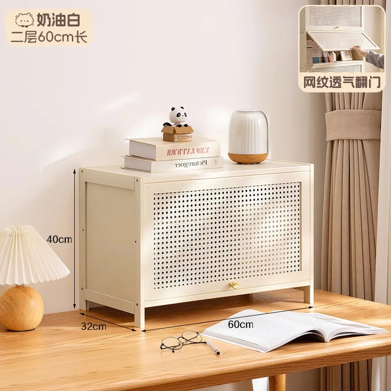 Bay window cabinet Balcony cabinet Shelf with locker Tatami strip cabinet