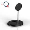 Upgraded 30W Magnetic 2 in 1 Wireless Charger Stand For iPhone 15 14 13 12 Pro Max AirPod Pro Fast Phone Charging Station Holder - Free Item Weekend (50% off).