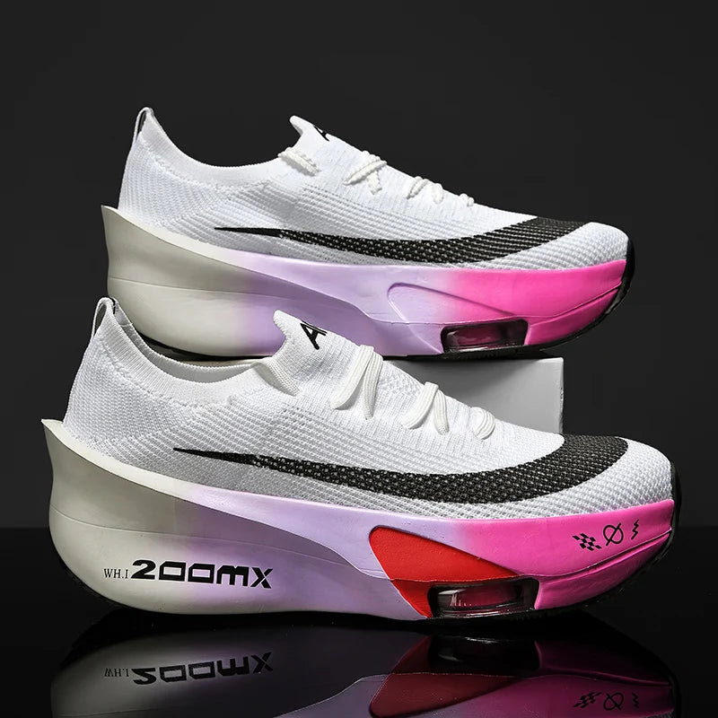 Men Sports Running Shoes Casual Marathon Breathable Lightweight Women's Comfortable Athletic Nonskid Walking Sneakers