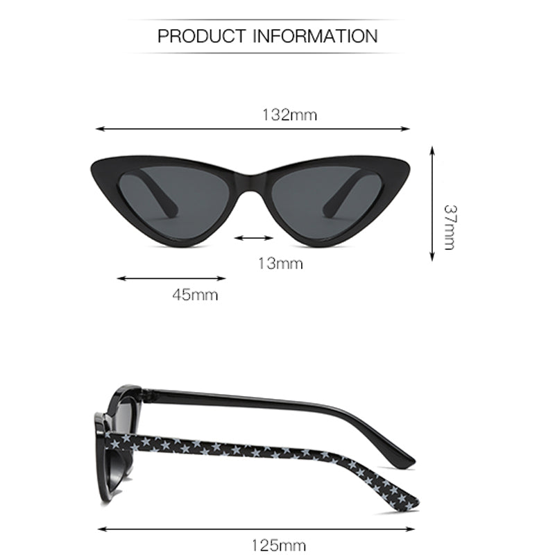 Children Sunglasses Fashion Cute Cat Eye Eyewear For Girl Boy Baby Kids Infant Shades Goggles Outdoor Anti-glare UV400 Glasses