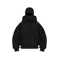 2025 Hot New Men's Balaclava Hoodies Half Zip Up Pullover Double Hooded Fleece Sweatshirt Unisex Fall Winter Outfits For Men
