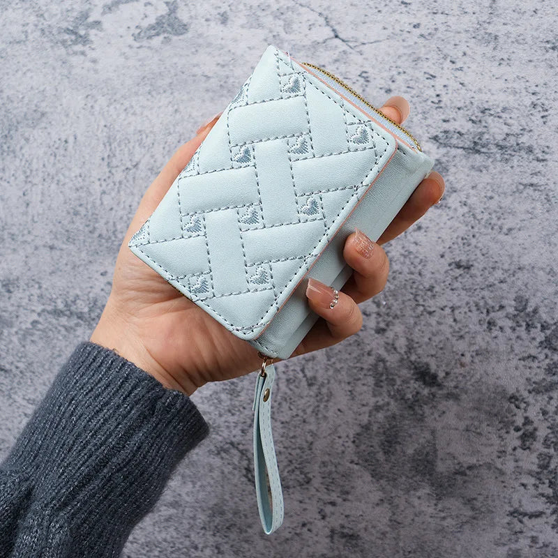 Wallets for Women Kawaii Cute Wallet Luxury Designer Lady Wallet Pink Purse Womens Small Women Leather Wallets Coin Purse